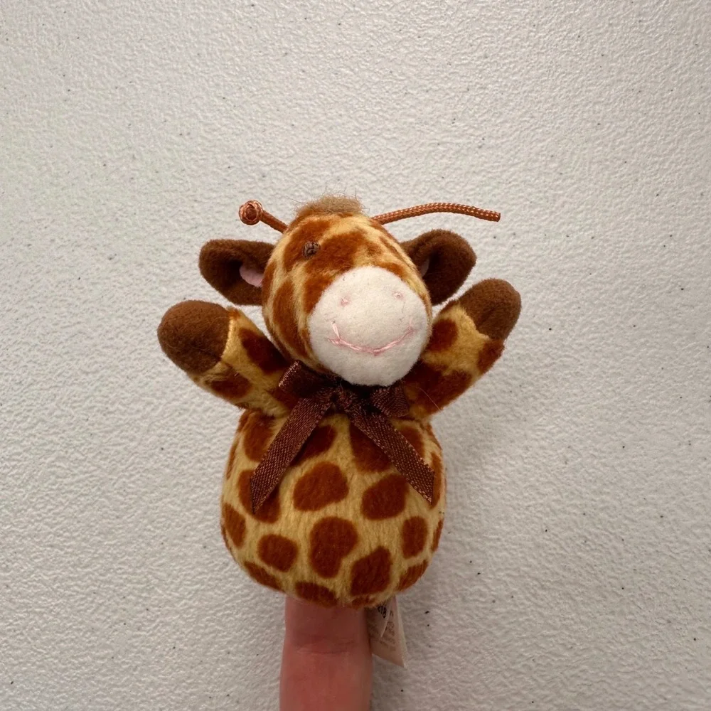 Set‎ Of 4 Carters & Playmates Toys Plush Animals - Elephant Giraffe Bunnies Set